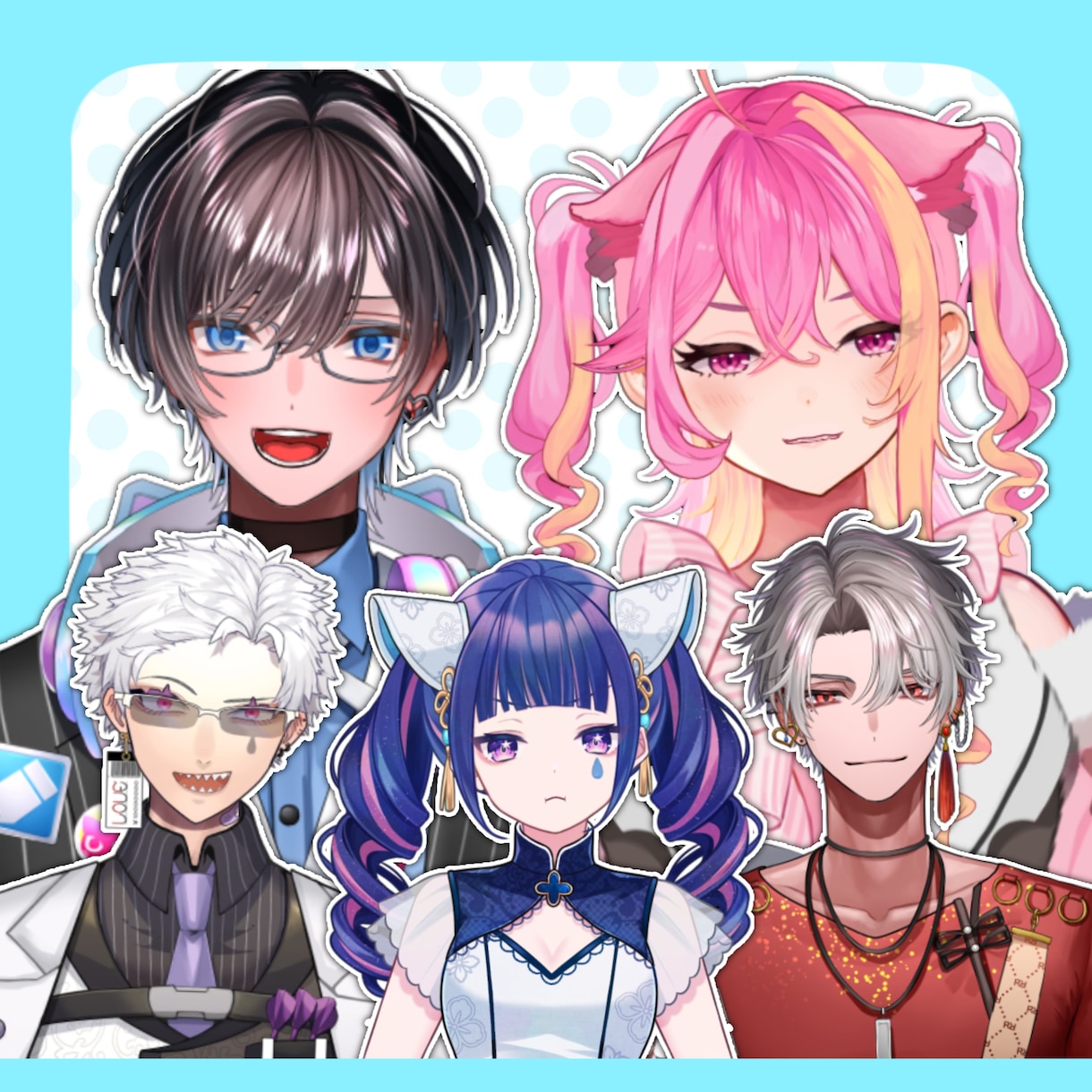 高コスパ！イメージ通りのモデリングを提供します 個性の溢れる表情で目を惹くモデルにします！ イメージ1