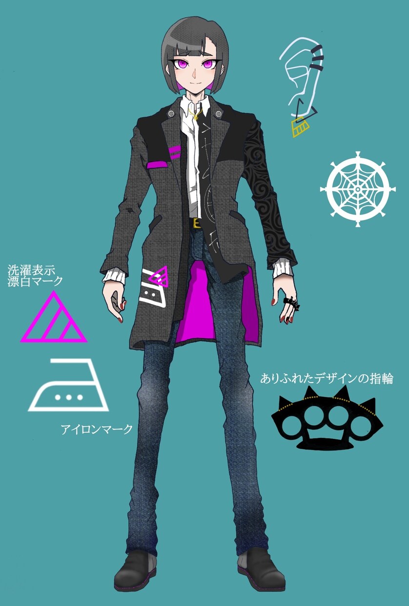 短期間でお好みのイラスト・キャラデザ製作します ダークでポップなイラストをお求めの方！TRPGや配信にも！ イメージ7