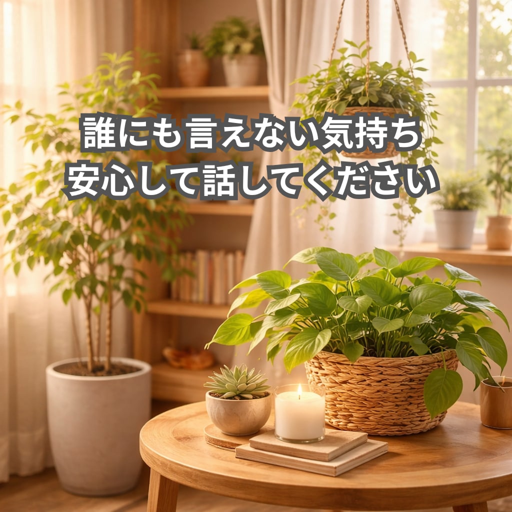 誰にも言えない気持ち☘️やさしくお聞きします 人間関係/感情整理/愚痴/雑談/仕事の悩み/眠れない夜 イメージ3