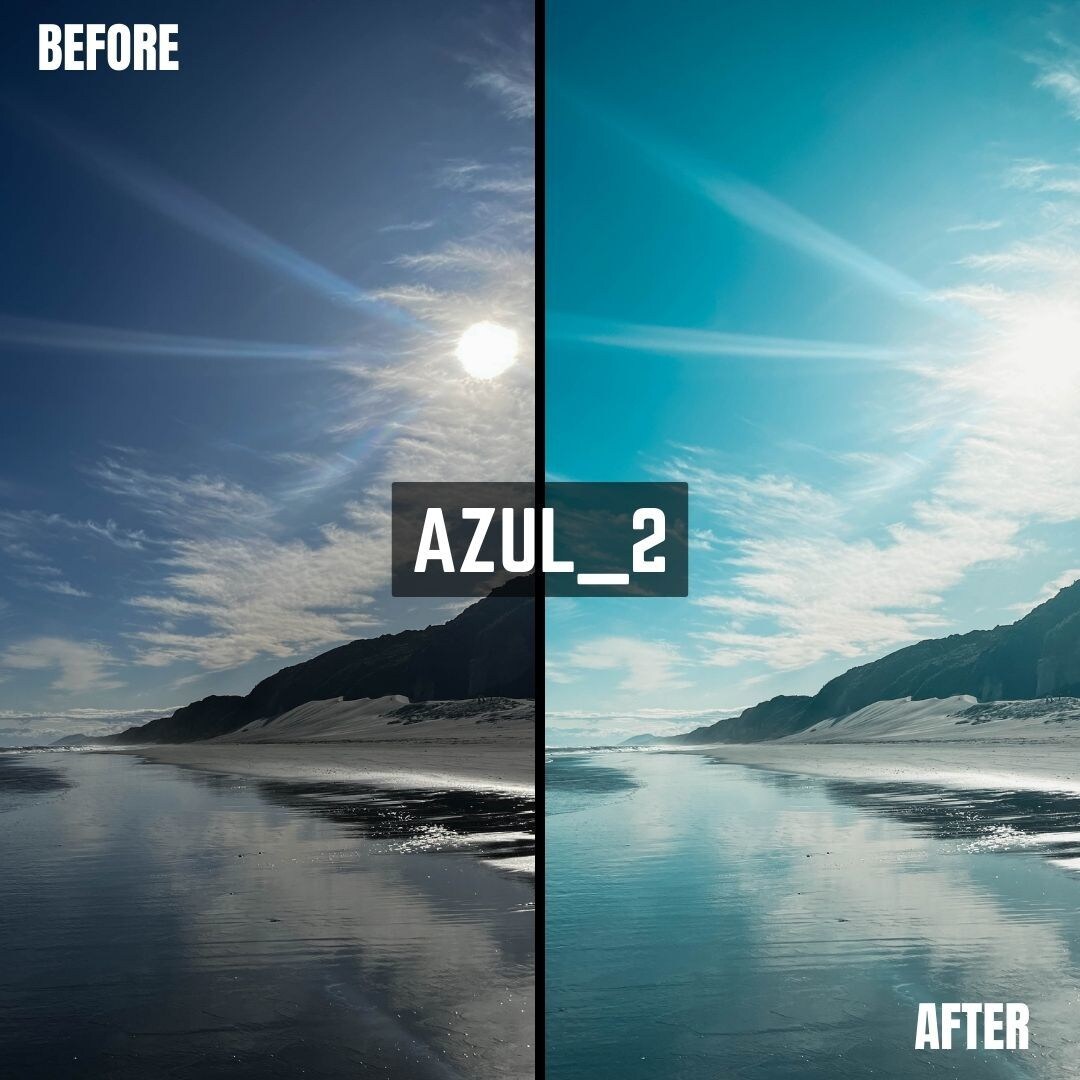 AZUL｜Lightroomプリセット販売します スマホで撮影した写真、ワンタッチで大変身！ イメージ7
