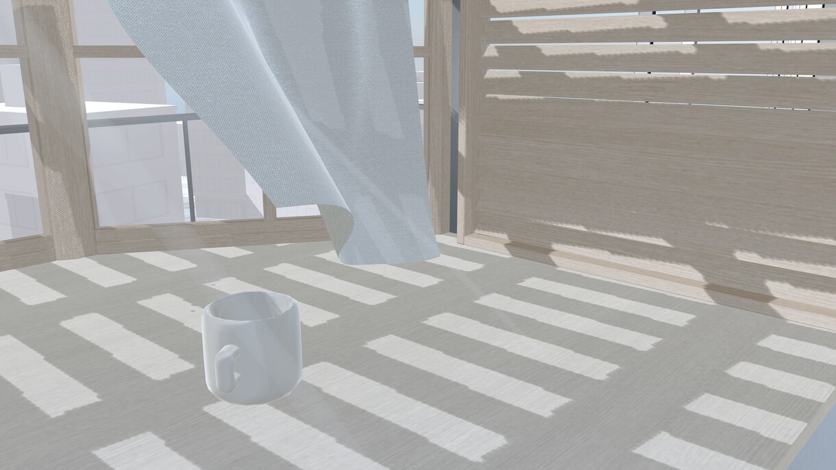 VRChat向け３Dスタジオ２面を制作します 【プロモデラー制作】VRChat向け二面背景スタジオ イメージ8