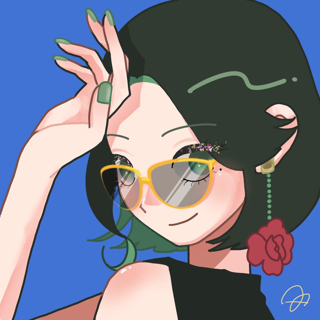 夏アイコン描きます ポップでかわいい自分だけのイラストアイコン！ イメージ9
