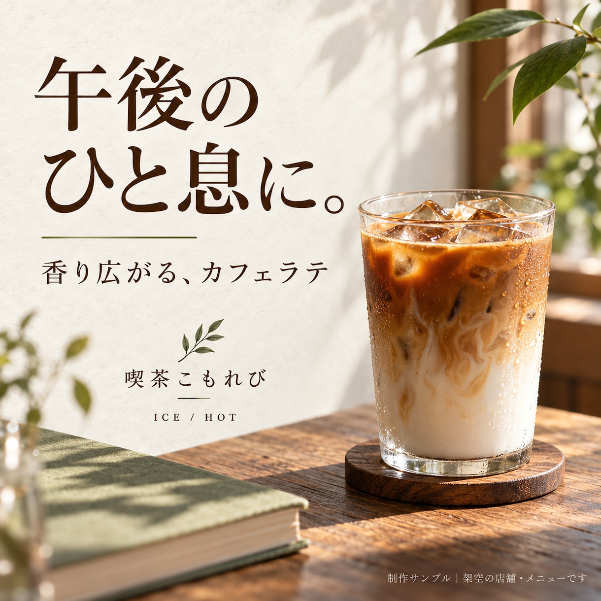 飲食店のインスタ投稿画像と文章を3本作ります お店の写真を活用｜画像と投稿文をまとめて制作 イメージ1