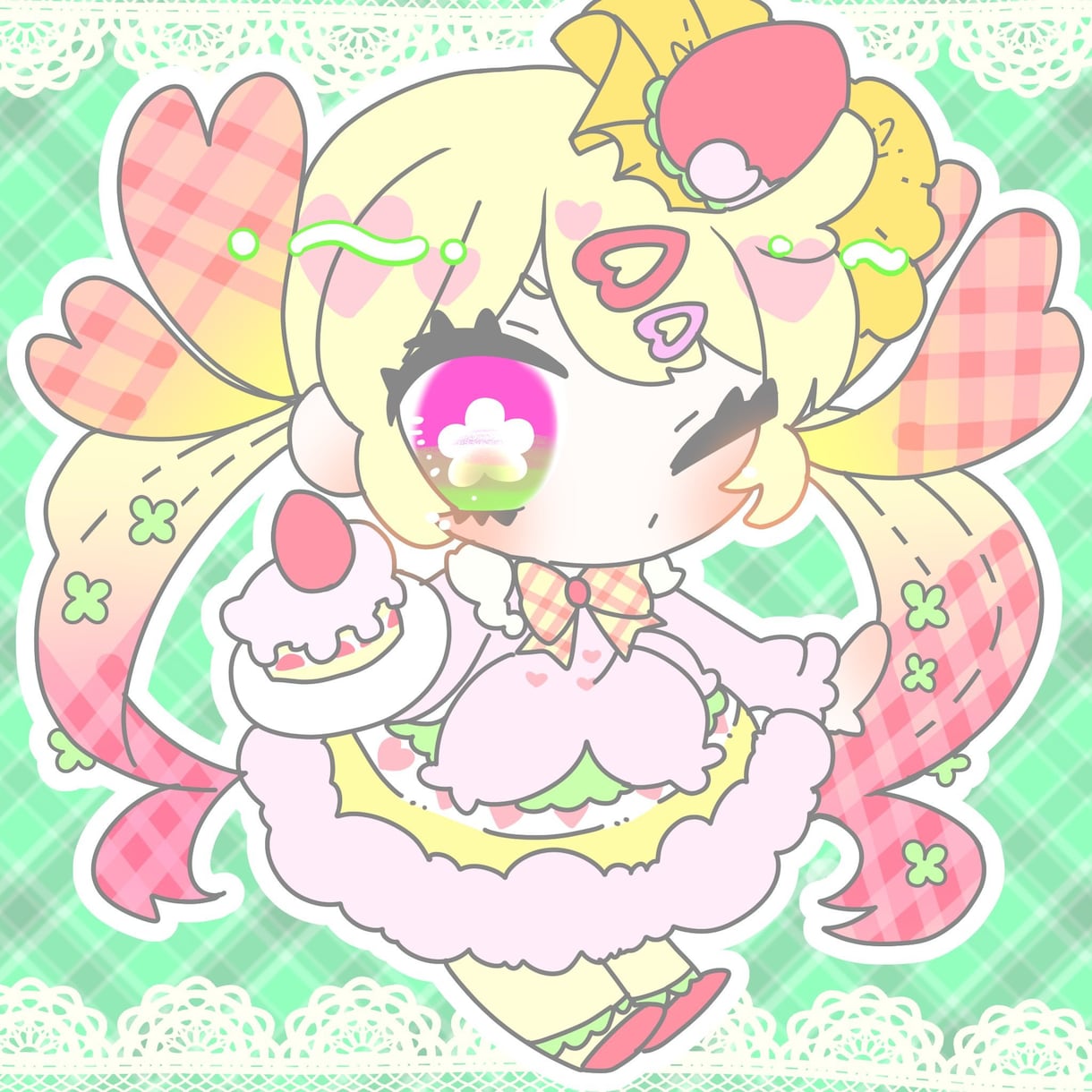 即日対応！ゆめかわアイコン描きます ゆめかわいいに極振りしたきらきらアイコン描きます！ イメージ2