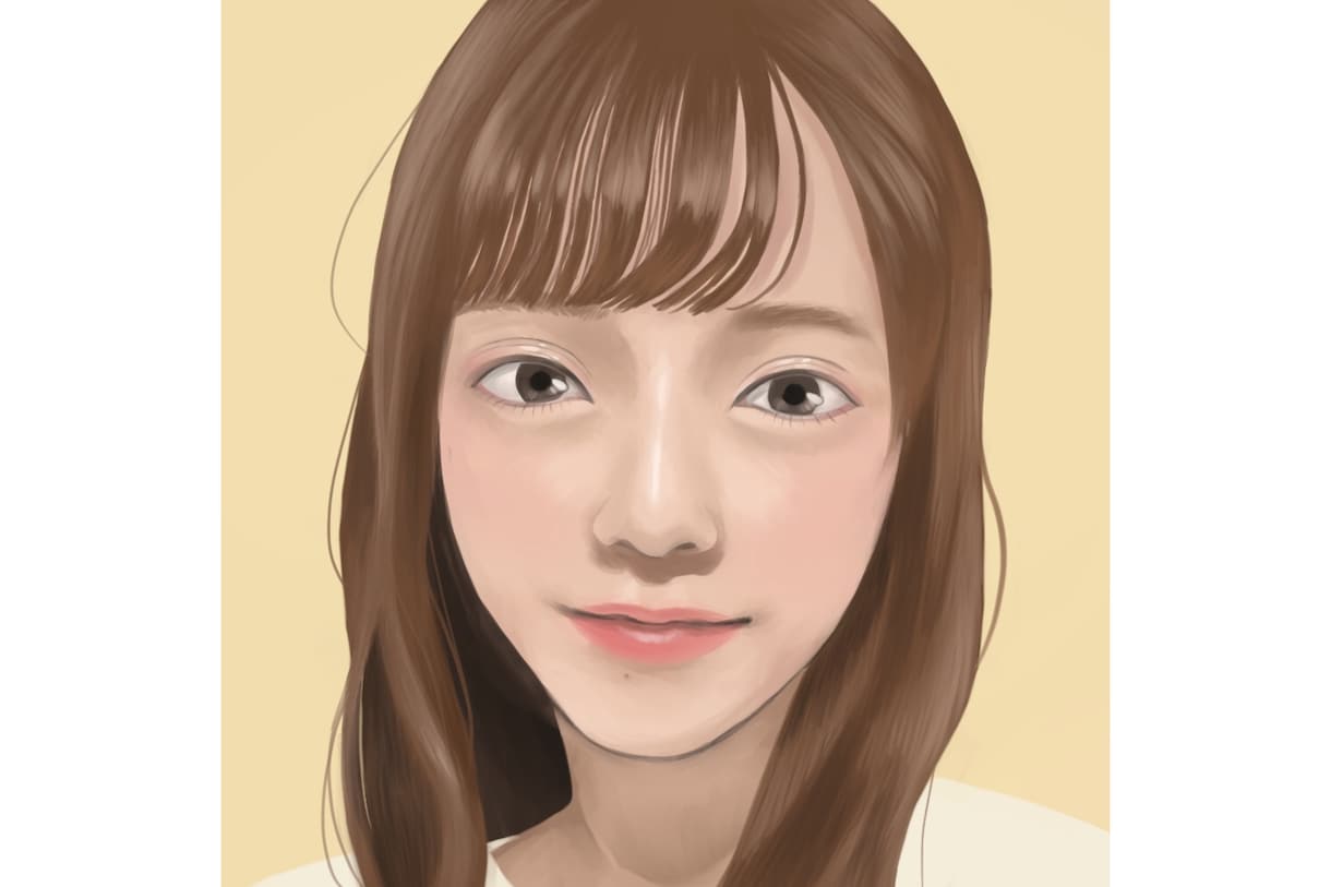 華やかで繊細な似顔絵かきます 手描きならではの高級感を低コストで提供します！ イメージ1