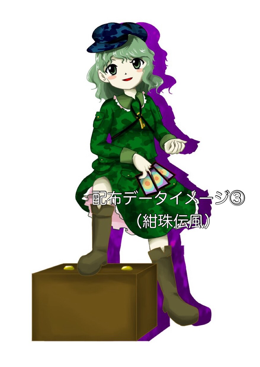 東方原作っぽいイラスト（ZUN絵風）を描きます 動画やゲームの素材、オリキャラ具現化などにどうぞ！ イメージ8