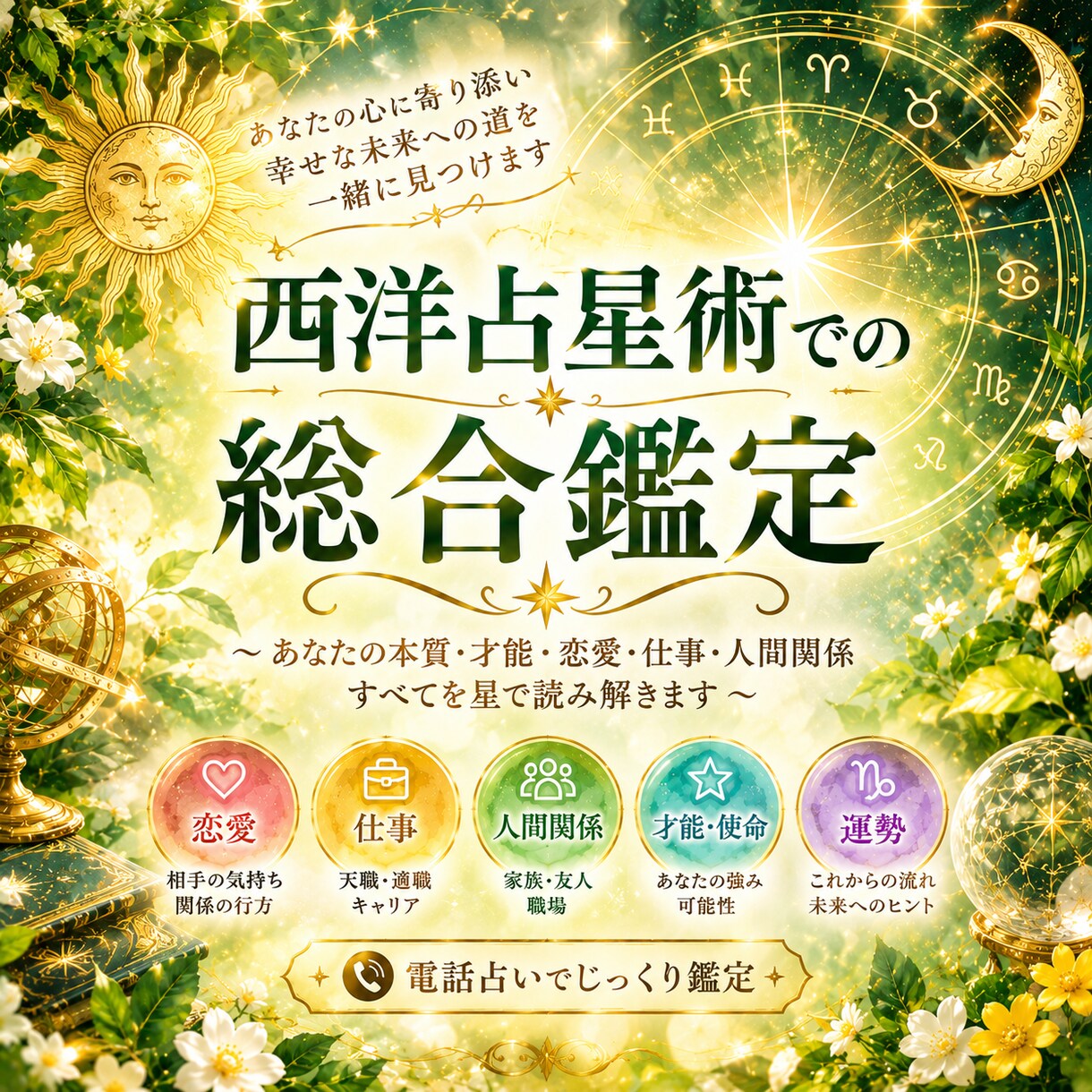 西洋占星術で貴方とお相手のトリセツお伝えします 貴方自身またはお相手をどう取り扱うか、深掘りしてみませんか？ イメージ1