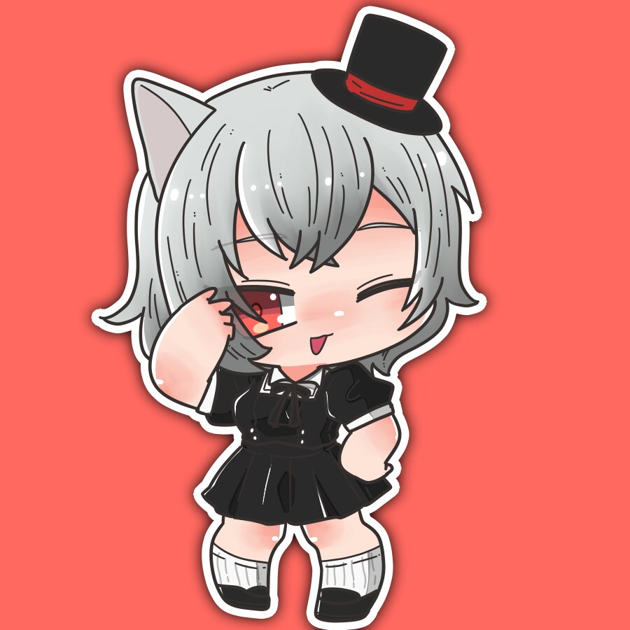 ぱっきりかわいいSD全身作製いたします ハッキリぱっきと。早い！安い！可愛い！！好きな配信者さんにも イメージ9