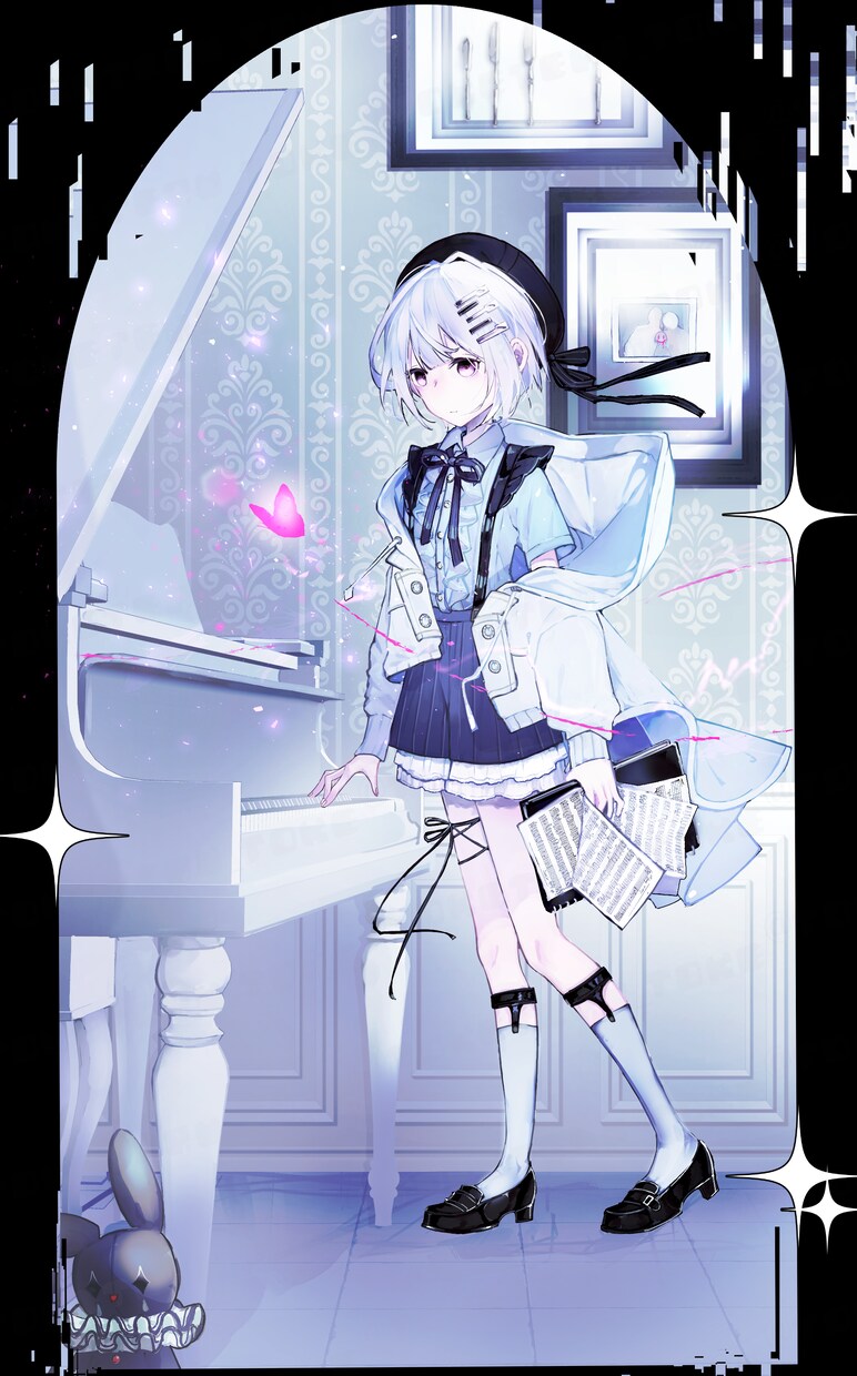 TRPGのキャラクター立ち絵を描きます ヴィネット風立ち絵も可能です！ イメージ9