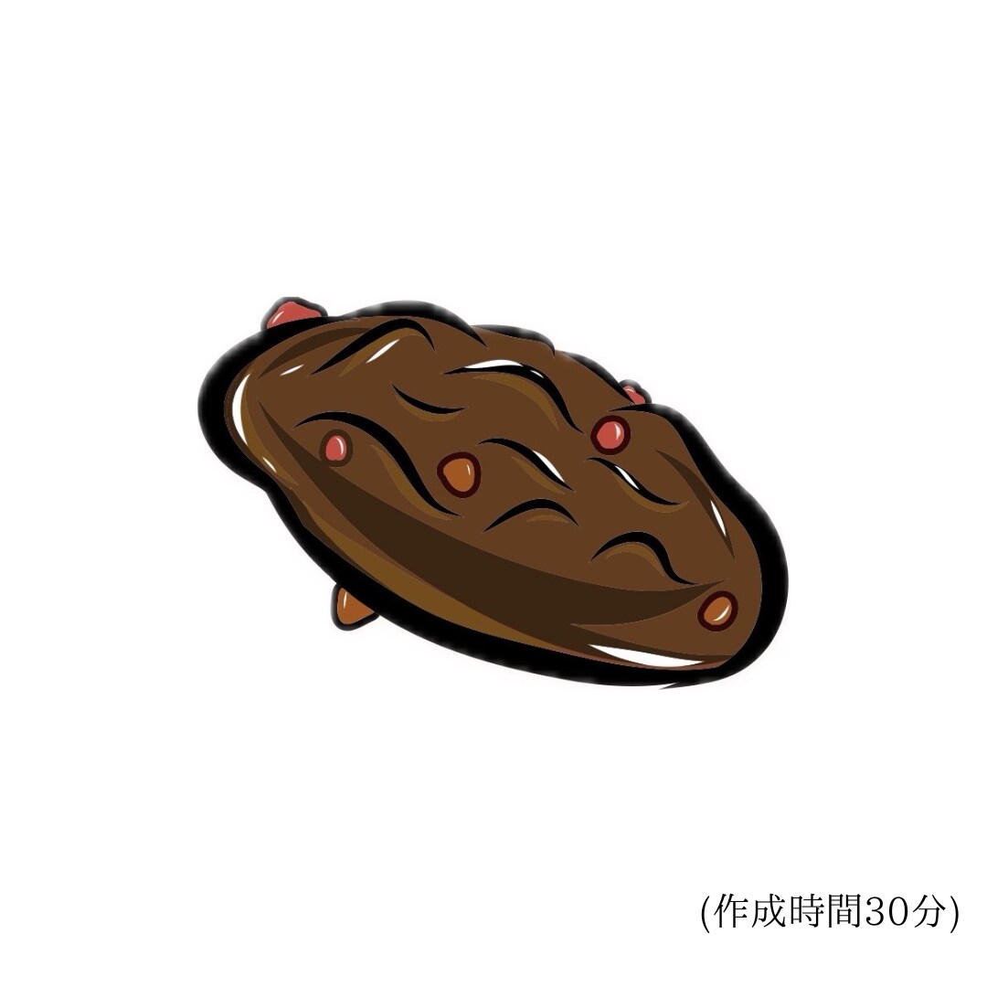 商品をイメージにあったイラストにしあげます パン屋さん、カフェの宣伝に最適！ イメージ9
