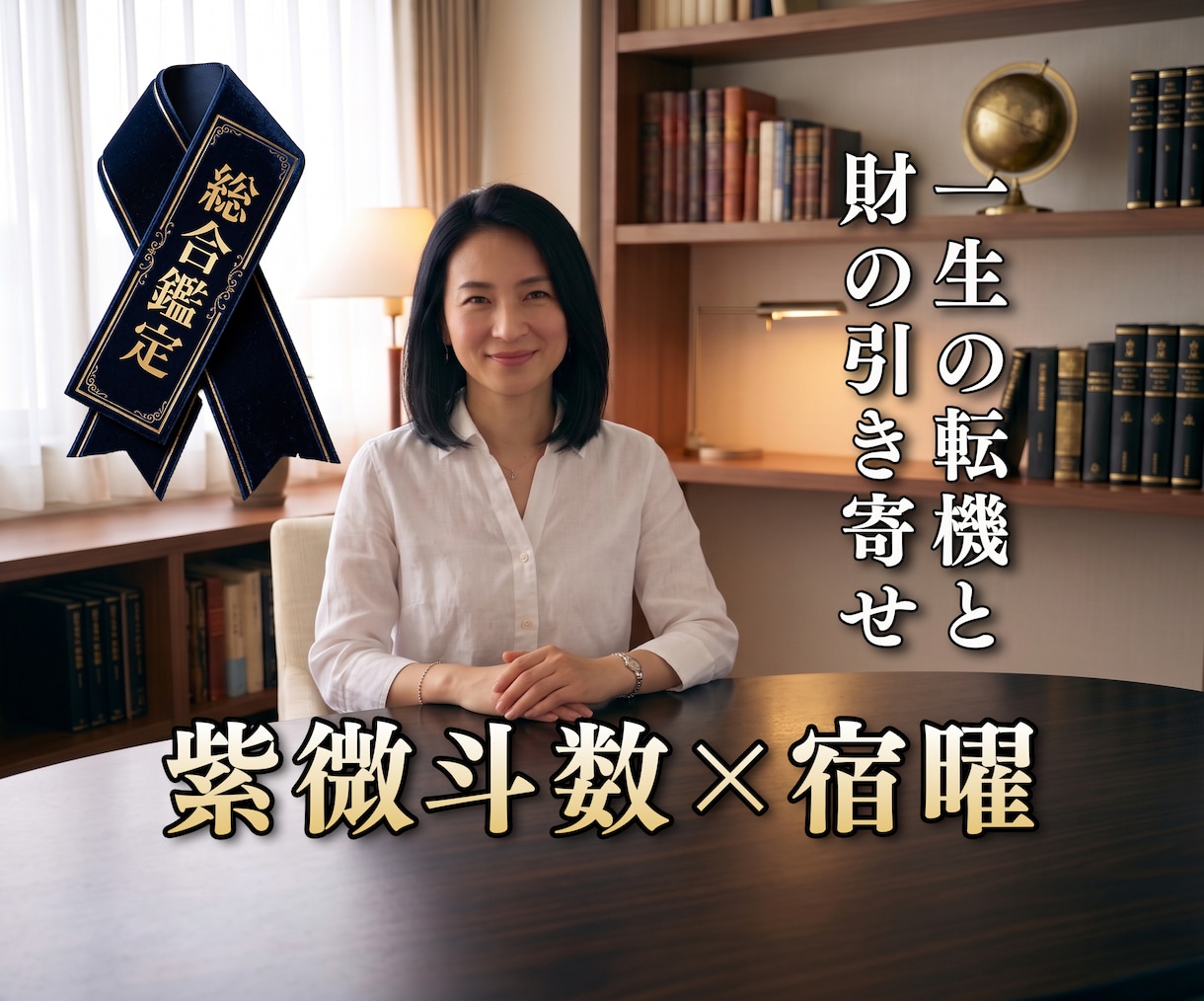 紫微斗数と宿曜であなたの【人生の総合鑑定】をします 東洋占術の融合！仕事・金運・健康・家庭・生涯の運命を極限解読 イメージ1
