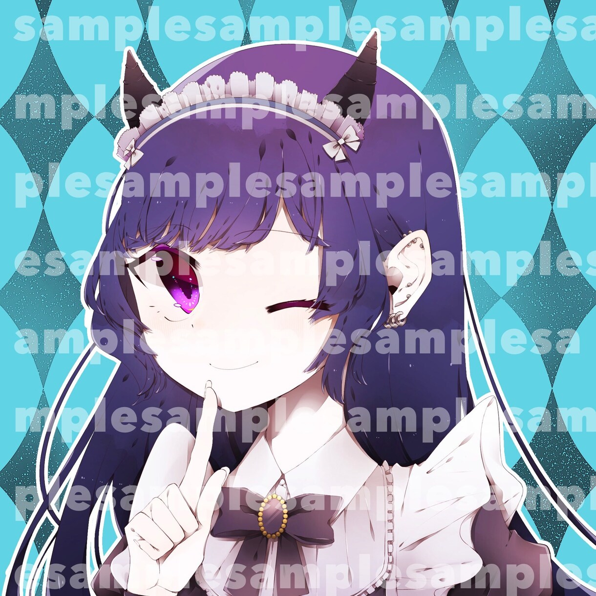 アイコン絵☆可愛いイラストの提供を心がけています ラフから完成まで、一緒に可愛いを作りあげていきたいです イメージ2
