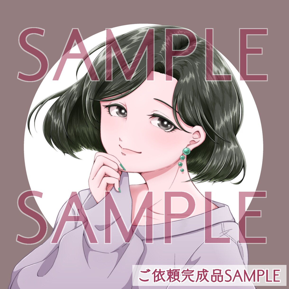 色鮮やかなアニメ塗りでアイコンイラストお描きします 思わず目に留まるような、特別感のあるアイコンにしませんか？ イメージ2