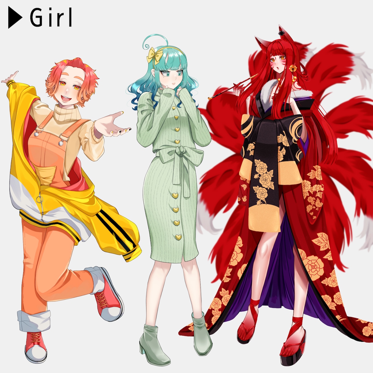 魅力的なキャラクターを制作致します TRPGや動画、IRIAM、夢活動等に！ イメージ2