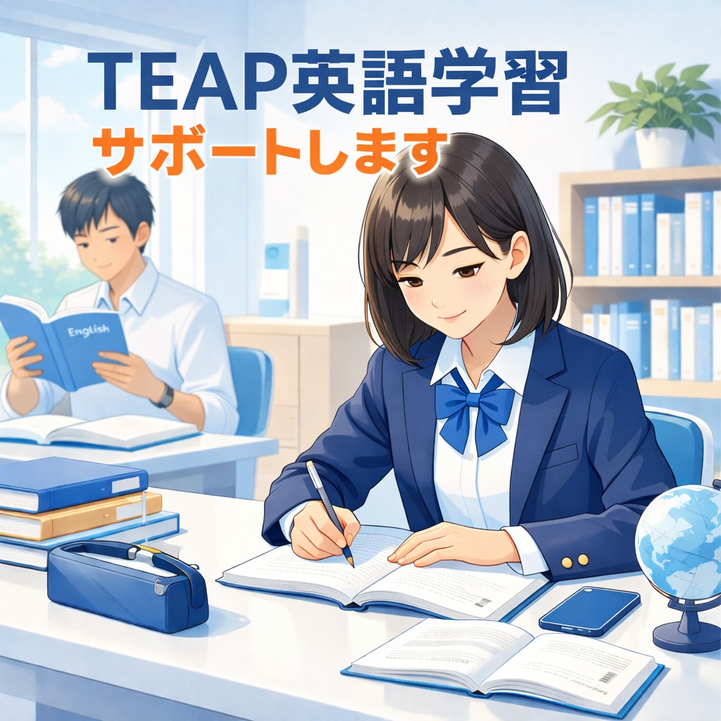 TEAP対策｜4技能を基礎から指導します TEAPは「英語ができる人の試験」ではありません！ イメージ1