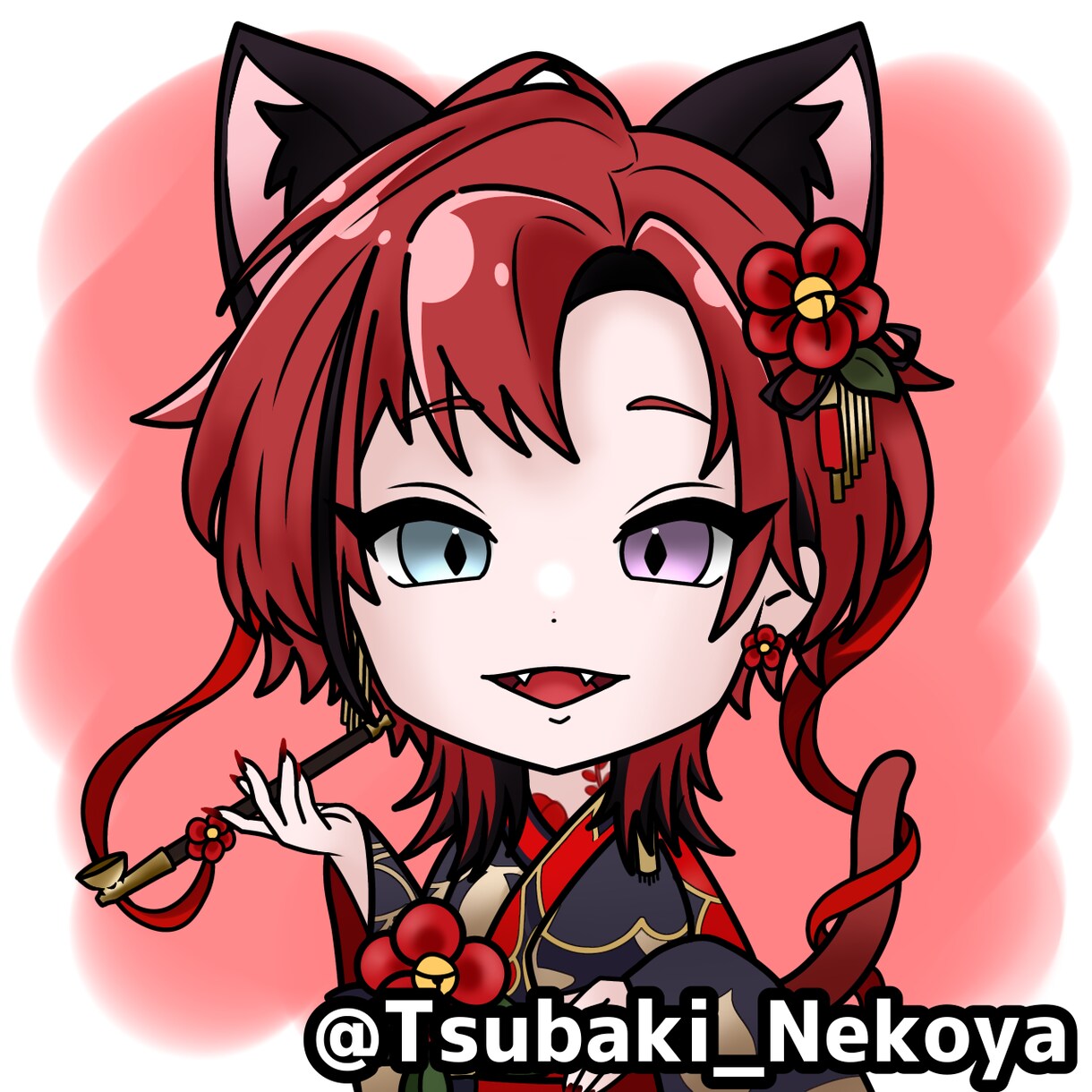 かわいいバストアップSDアイコン承ります 透過データもあるからスタンプ等にも使える！ イメージ3
