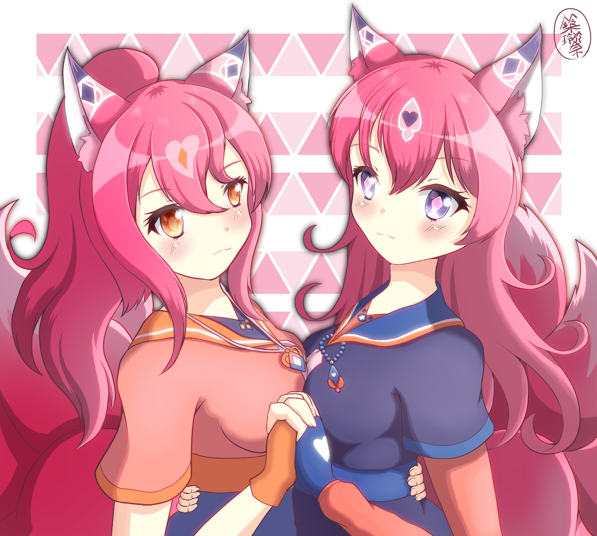 商用OK！【可愛い】人物イラストを描きます アニメ塗り風のメリハリがありつつも柔らかい絵が得意です！ イメージ1
