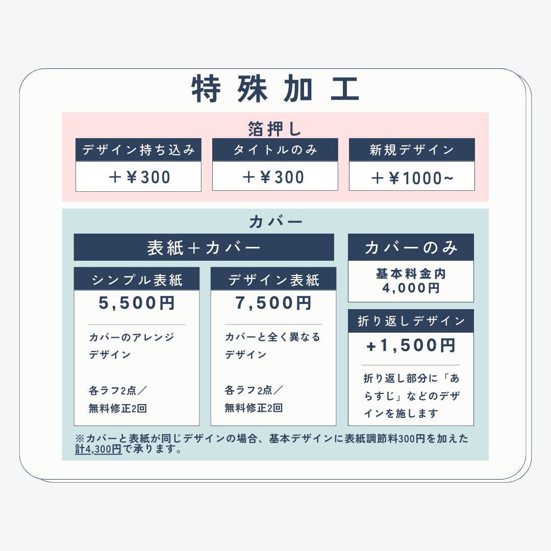 同人誌の表紙をデザインします ラフ２案提出！理想に近いデザインをお選びいただけます イメージ4