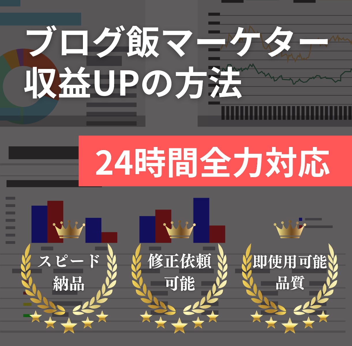 アフィリエイトブログ収益化の道筋を提案します ブログ飯の現役マーケターが直接ブログで収益アップの方法を伝授 イメージ1