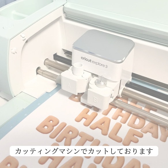 甘く可愛いハーフカットデザインをお作りします お子さまのハーフバースデーに、甘くて可愛い一枚を✿ イメージ4