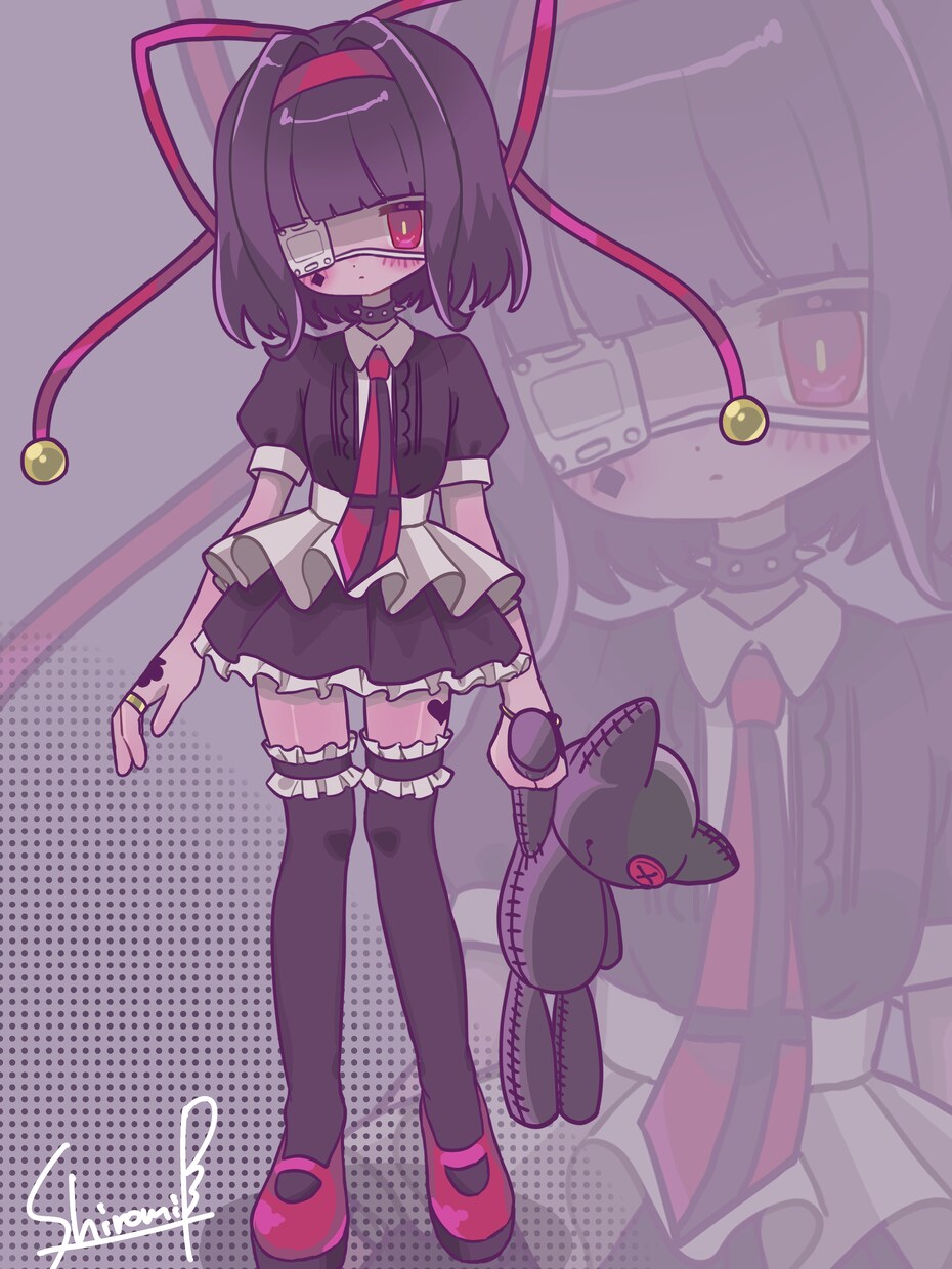 ポップでかわいいイラストをお届けします オリジナルキャラクターやVTuberのイラストが欲しい方に！ イメージ7
