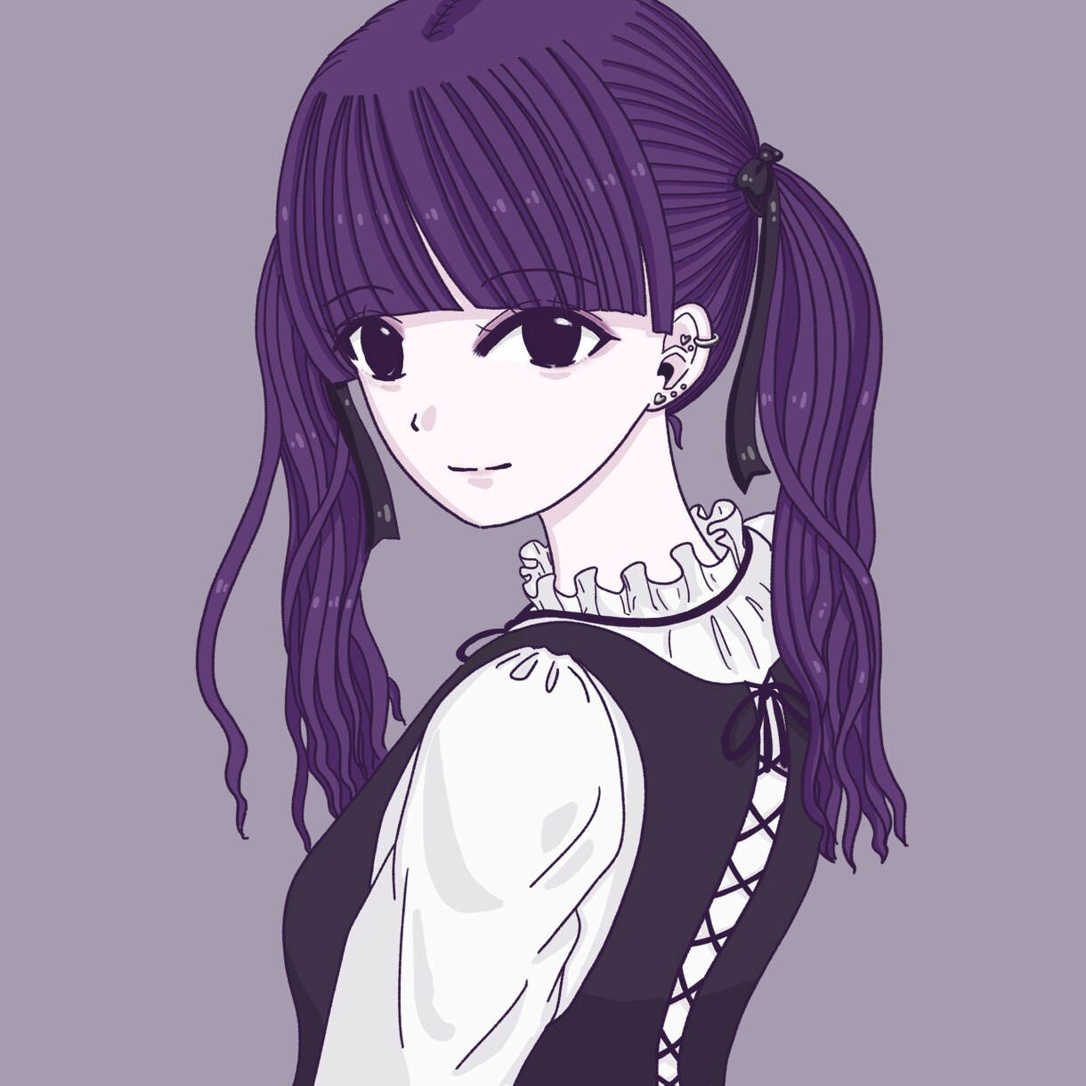 なんでもOK！かわいい女の子のアイコン描きます ♡基本的になんでもOK！♡似顔絵も可です♡ イメージ1