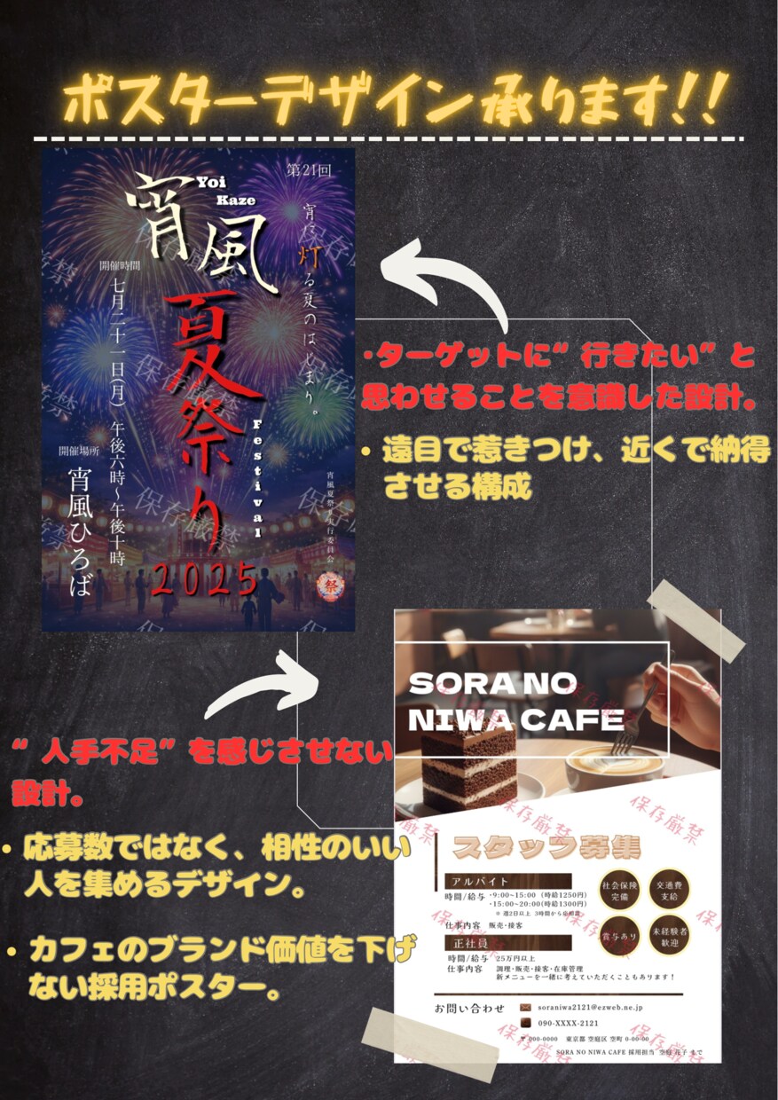 店内販促POPつくります お客さんの“迷い”を“購入”に変えるPOP。 イメージ2