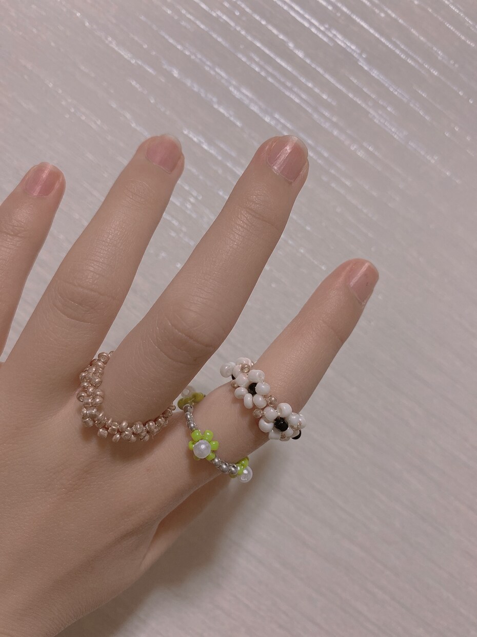 韓国で流行りのビーズアクセ作ります 今韓国で流行りのビーズアクセサリーを作りませんか？ イメージ1