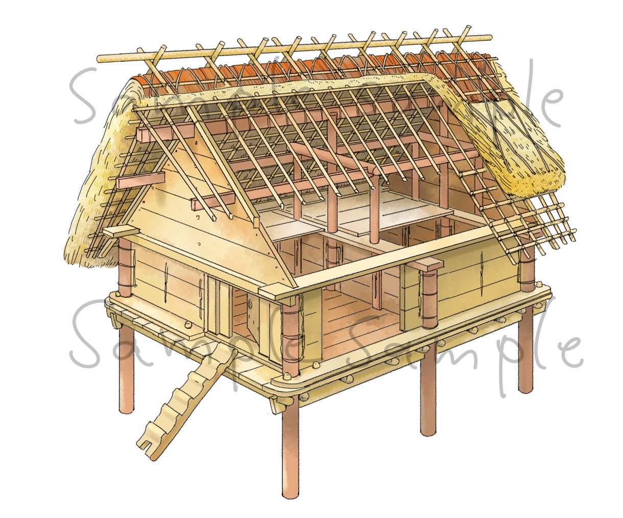 表情イキイキな手描きパースを作成します 伝わる！シンプルなカットで説得力up イメージ7