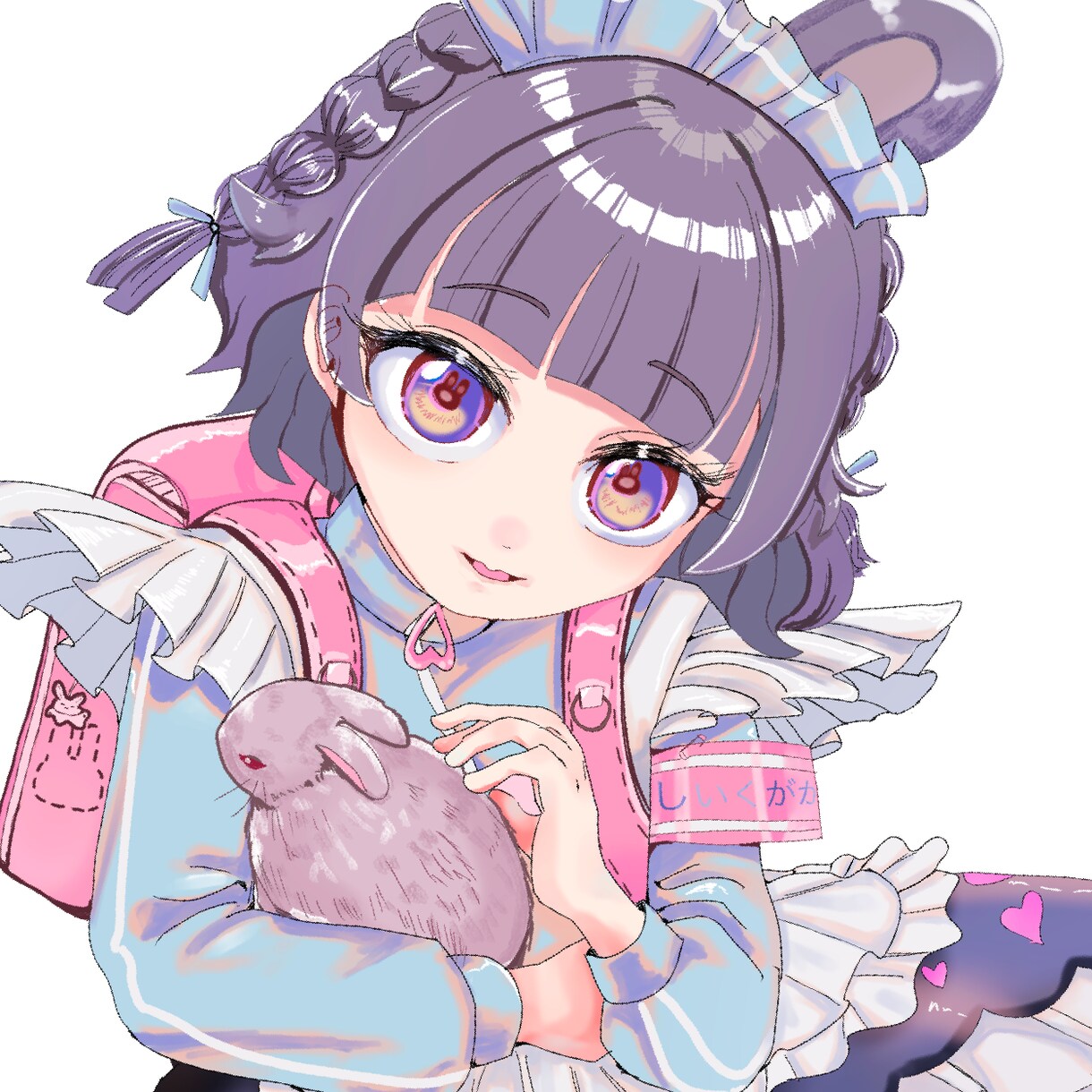 かわいい女の子のイラスト お安く描きます アイコンやサムネイルなどに使えるキャラクターを描きます！ イメージ1
