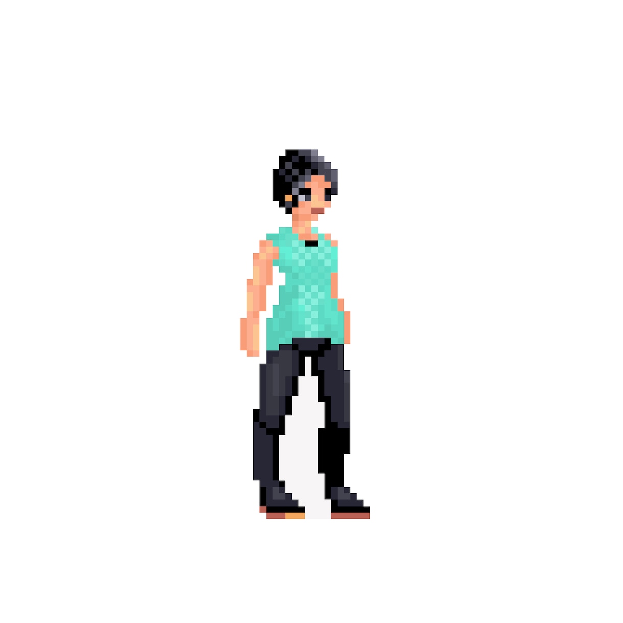 64×64でドット絵作ります レトロゲーム風のドット絵素材なんかにも是非 イメージ2