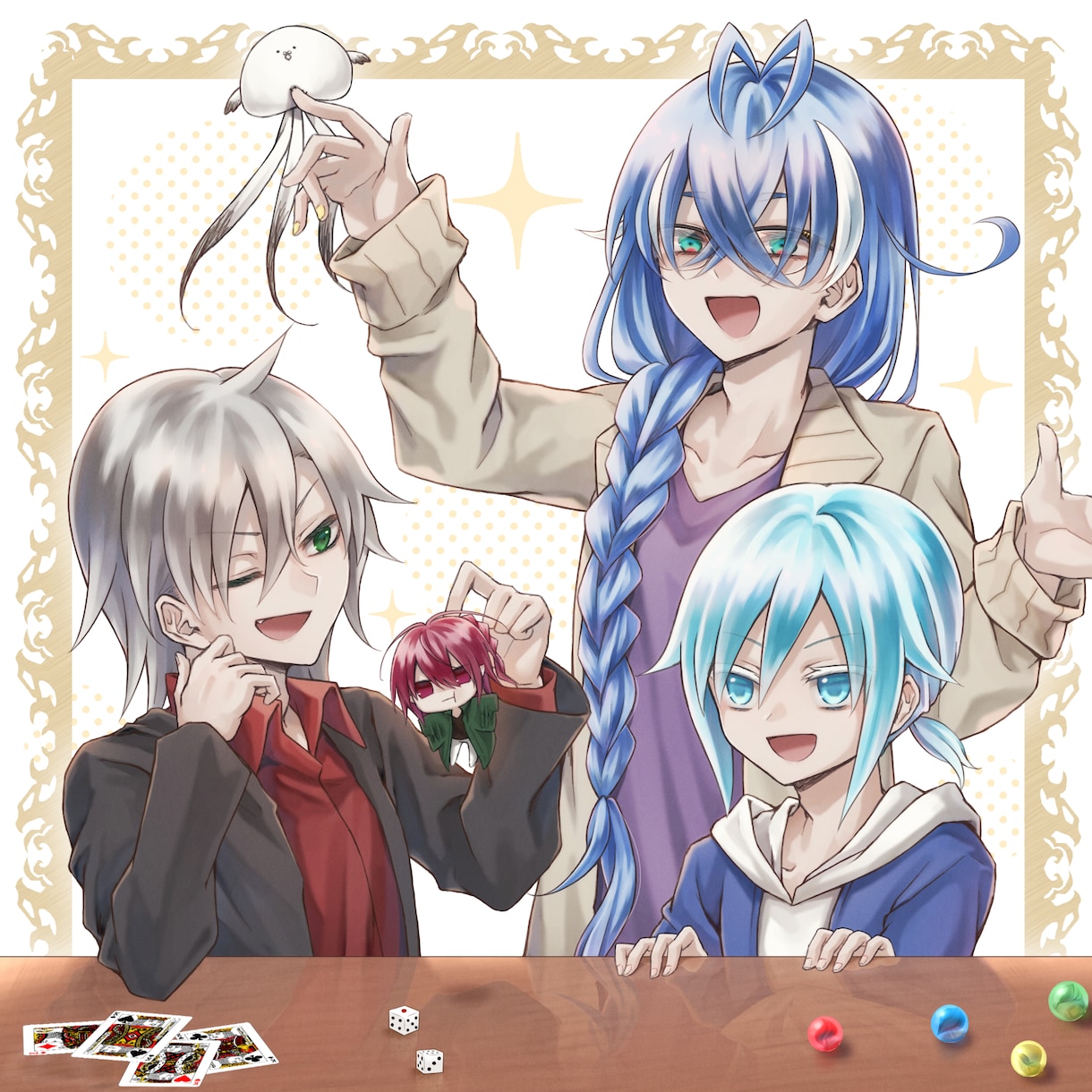 立ち絵、一枚絵、お描きします 一枚絵・立ち絵・キャラデザ・など イメージ7