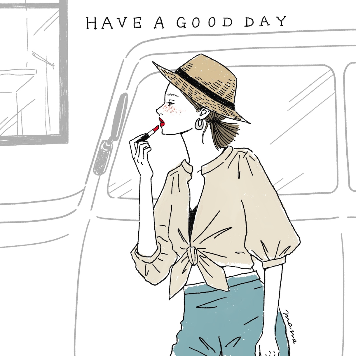 商用可！スタイリッシュな線画のイラスト描きます ライフスタイル、美容や健康、女性向けの記事などに イメージ1