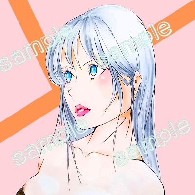 女性の他思いついたイメージを描きます ☆可愛いアイコンで目立ってプロフまで引き込もう！ イメージ5