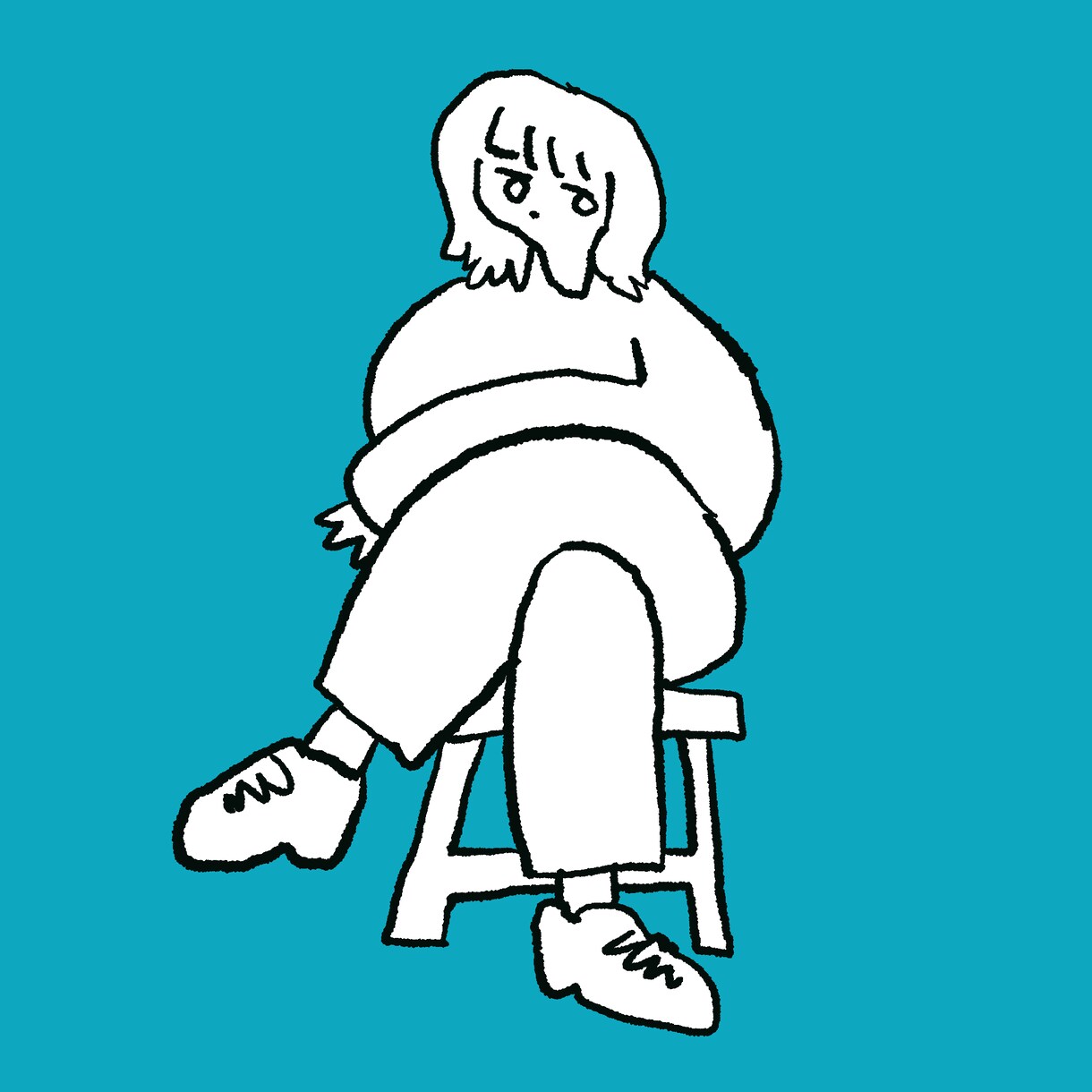 ゆるいタッチで、シンプルでお洒落な似顔絵を描きます SNSやブログ、YouTubeのアイコンなどに イメージ7