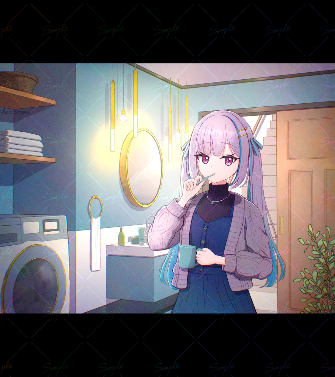 配信部屋、室内背景、配信背景イラストを描きます 〜VTuber様を応援しております〜 イメージ9
