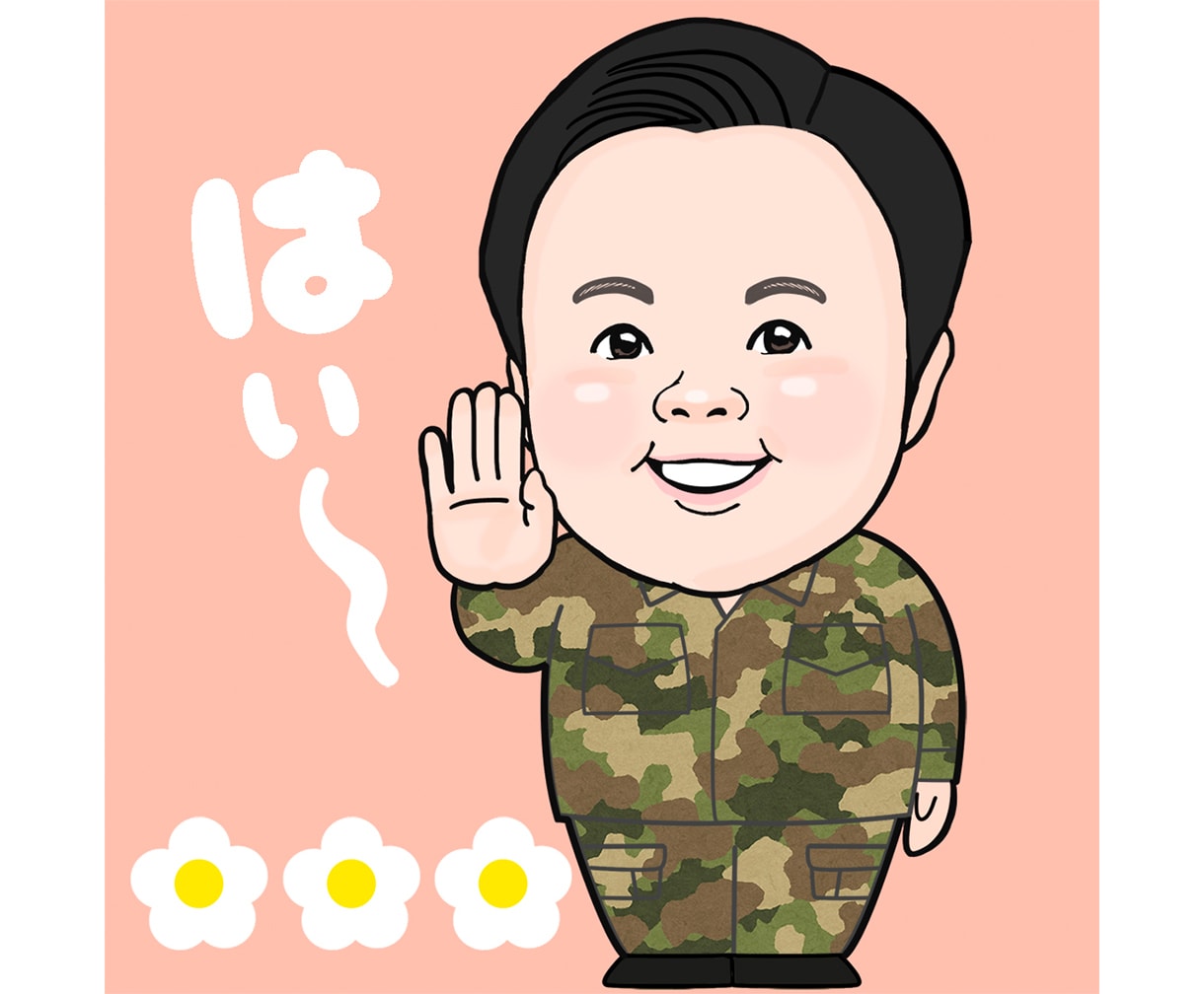 名刺やHP、アイコンに！デジタル似顔絵お描きします ビジネスにお役立ち！アイコンにも！JPG、PNGでお渡し イメージ1