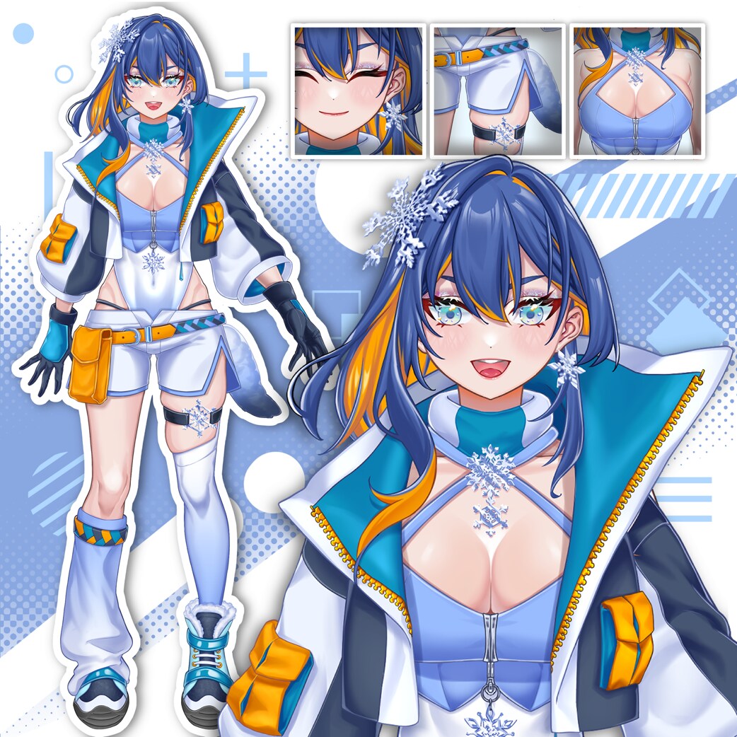 動画制作やゲーム制作に使える立ち絵を描きます 高画質な立ち絵を制作します！商用・グッズ化OK！ イメージ6