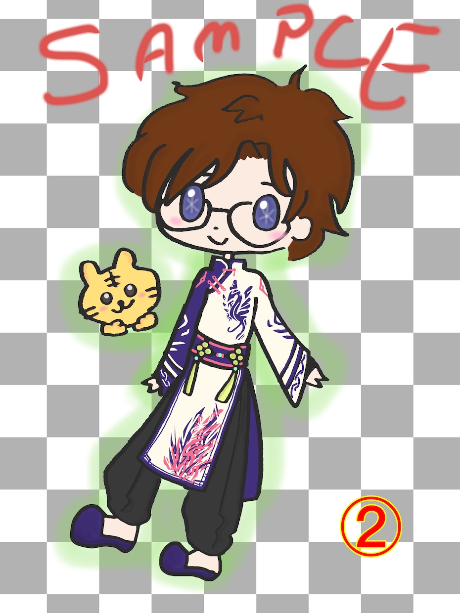 SNSなどで使えるかわいいアイコンお描きします ほんわかかわいいイラストにしてみませんか？(*´꒳`*) イメージ2