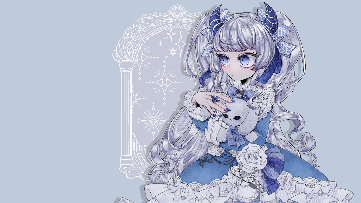 Youtubeのサムネイラストお作りします 歌みたや配信にもおすすめ♪お気軽にご相談ください！ イメージ5
