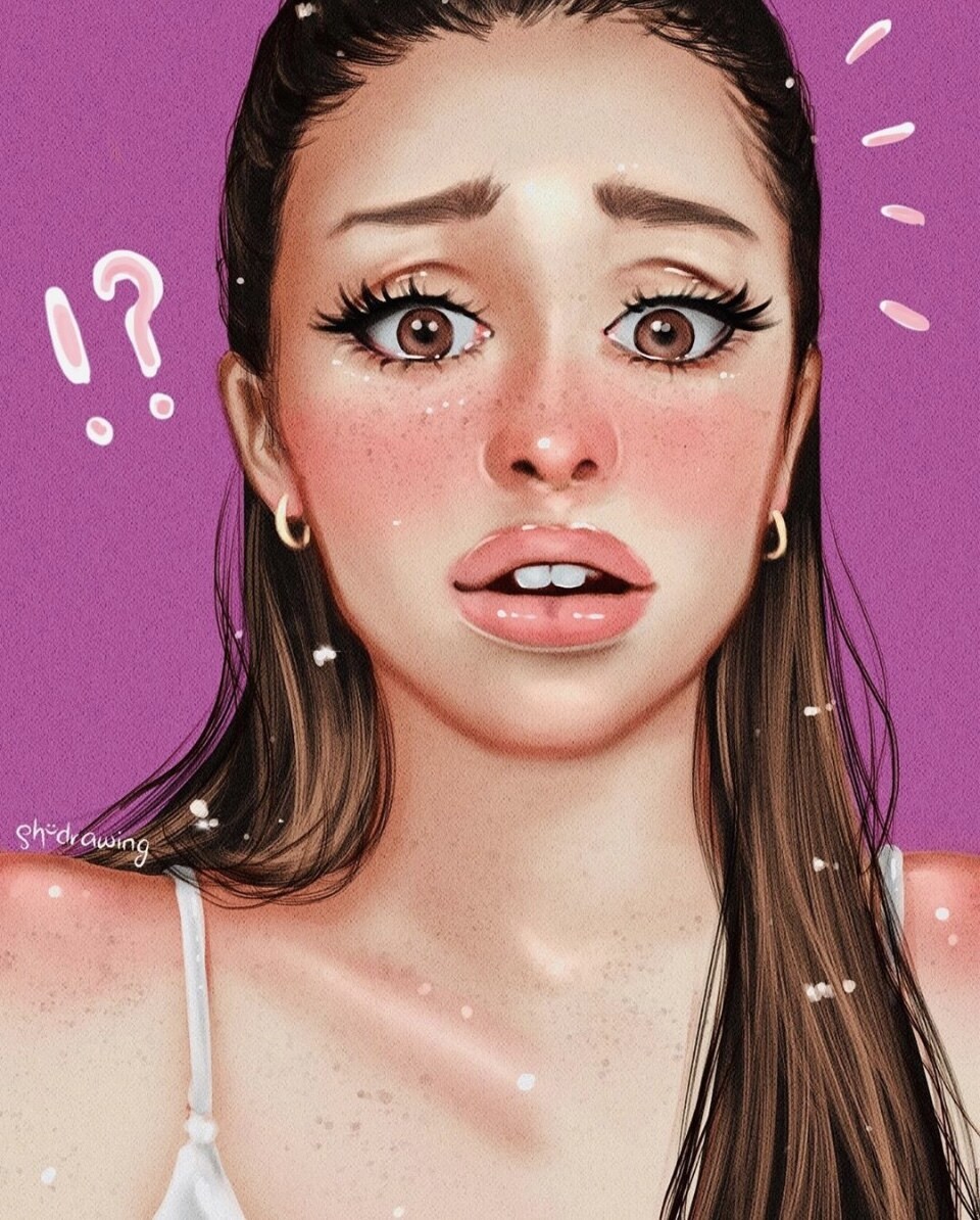 SNSのアイコン、プレゼントに似顔絵描きます ポップでキラキラした可愛い似顔絵いかがでしょうか^ - ^ イメージ1