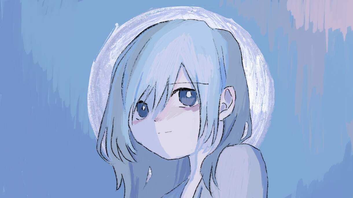 音楽のPV一枚絵描きます 個性的でアーティスティックな絵を描きます。 イメージ1