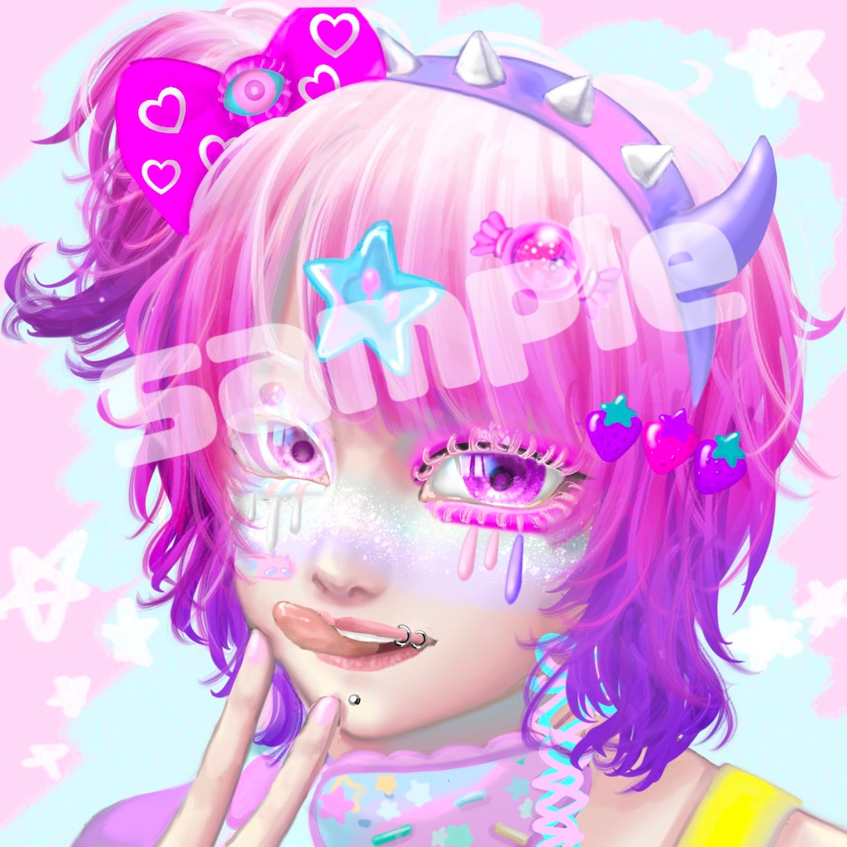 アニメ調の人物イラスト描きます snsアイコン、ブログ、商用なんでも！ イメージ9