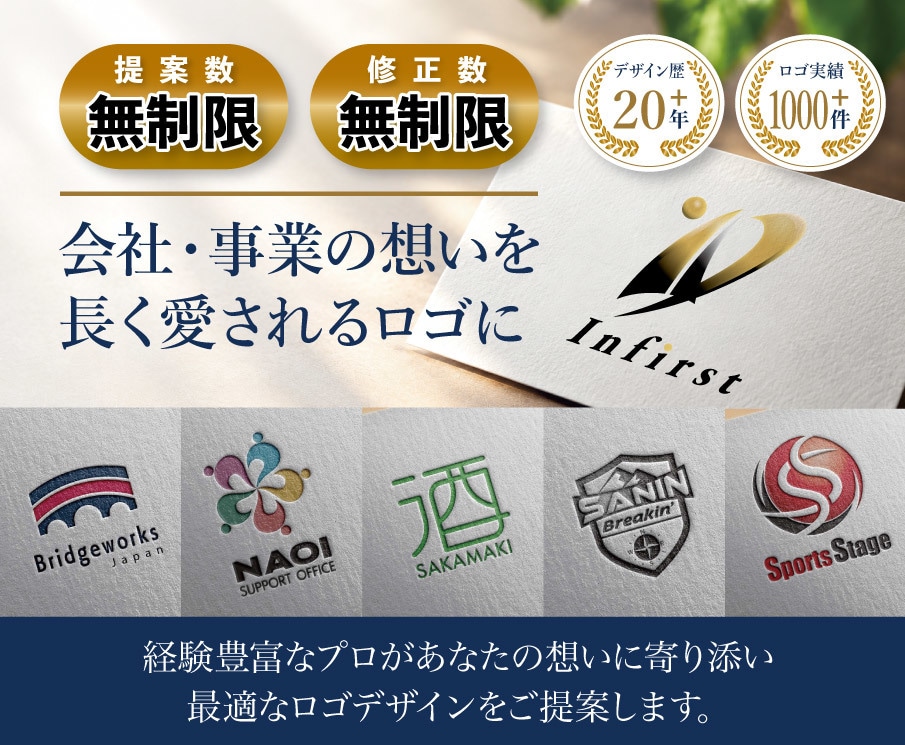 大切なロゴデザインを心ゆくまで練り上げます 会社・事業・店舗など！想いを表現し長く愛されるロゴに イメージ1