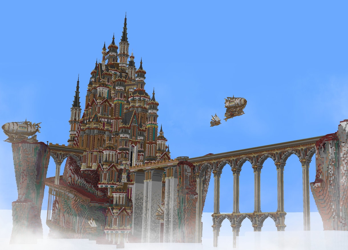 実績多数！プロがマイクラ建築代行します 【Java&統合版】マイクラ建築上位入賞経験あり イメージ3