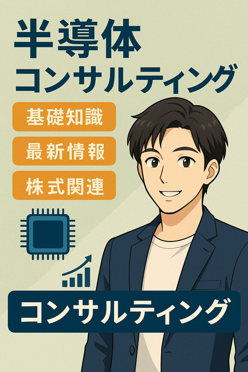 半導体業界の構造・企業比較・キャリア相談します 国内・米国大手半導体・化学メーカーとの経験からご相談します イメージ1