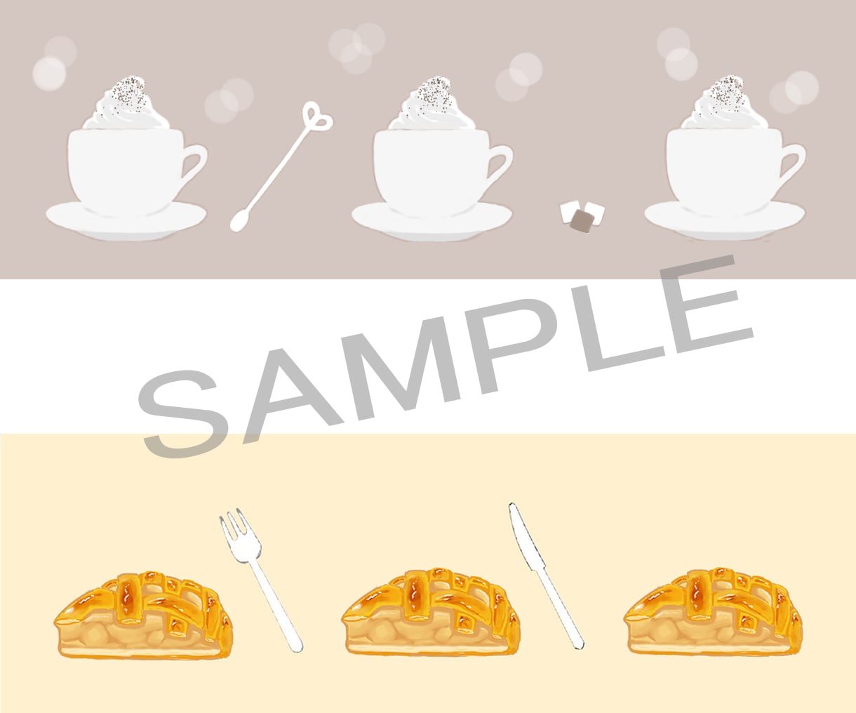 ヘッダーサイズのイラストを制作します あなたの「好き」をイラストにします^ ^ イメージ2