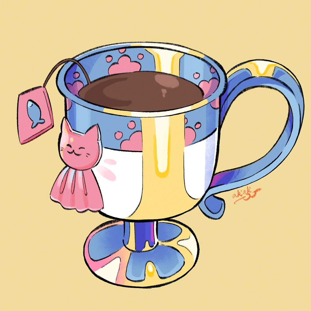 レトロ雰囲気で小物・動物を描きます 商用可！暖かい色彩でイラストに仕上げます！ イメージ6