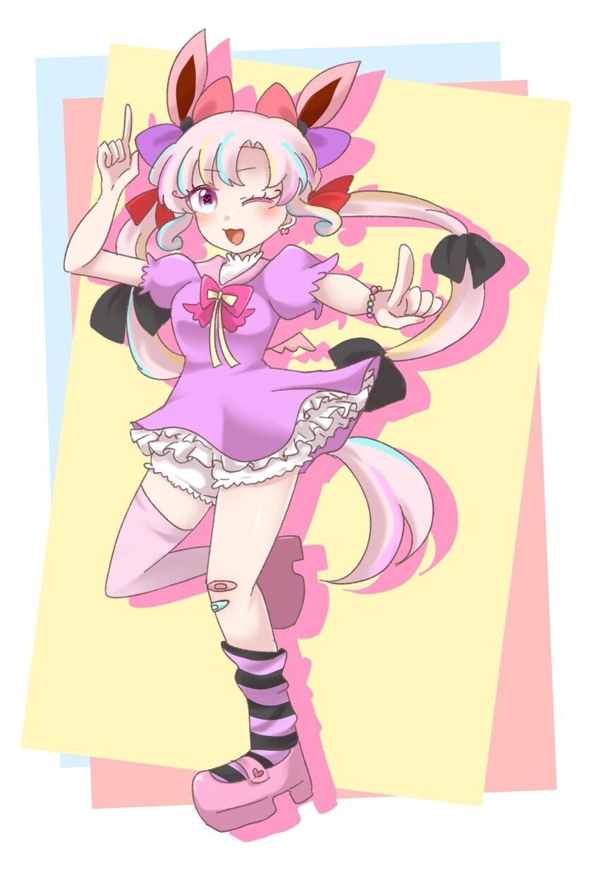 イラスト作成します カラフルな色味のキャラクターイラスト作成します イメージ2