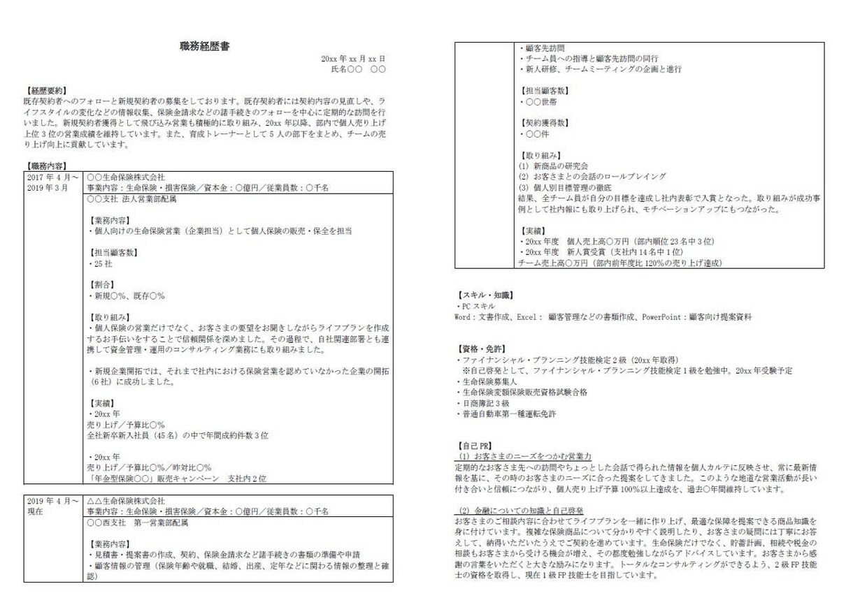 丸投げOK！1から履歴書・職務経歴書を作成します 現役人事があなた専用書類を作成します！丸投げで楽しませんか？ イメージ2